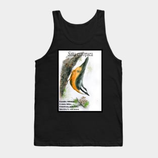 Wood nuthach Tank Top